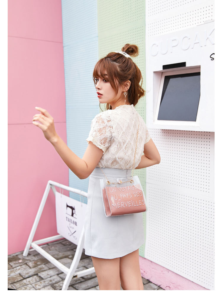 105g Weight Lock clasp Closure Type Single Shoulder Strap Strap Type Women's All Seasons Pu Leather Fashion Chain Bag