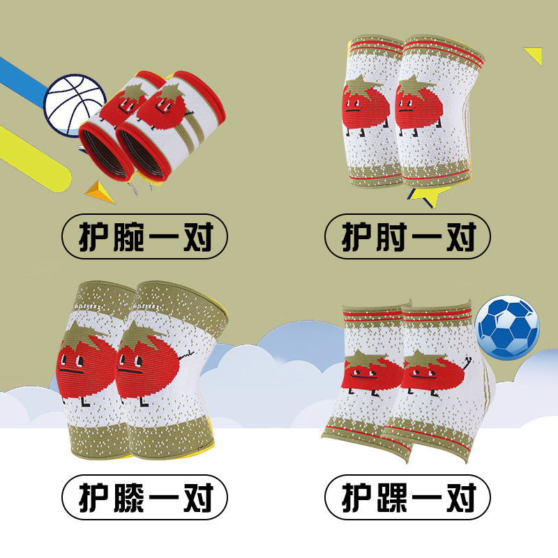 Endurex - Kids Kit - Kids Knee Protector Codo Protector Muñeca Protector Tobillo Anti-caída Riding Running Football