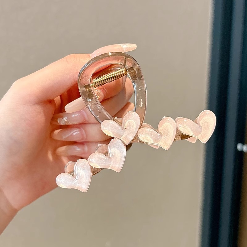 Otoño y invierno gracioso clip de agarre grande más simple clip de pelo de viento para mujeres detrás de la cabeza clip de pescado de alta calidad tocado