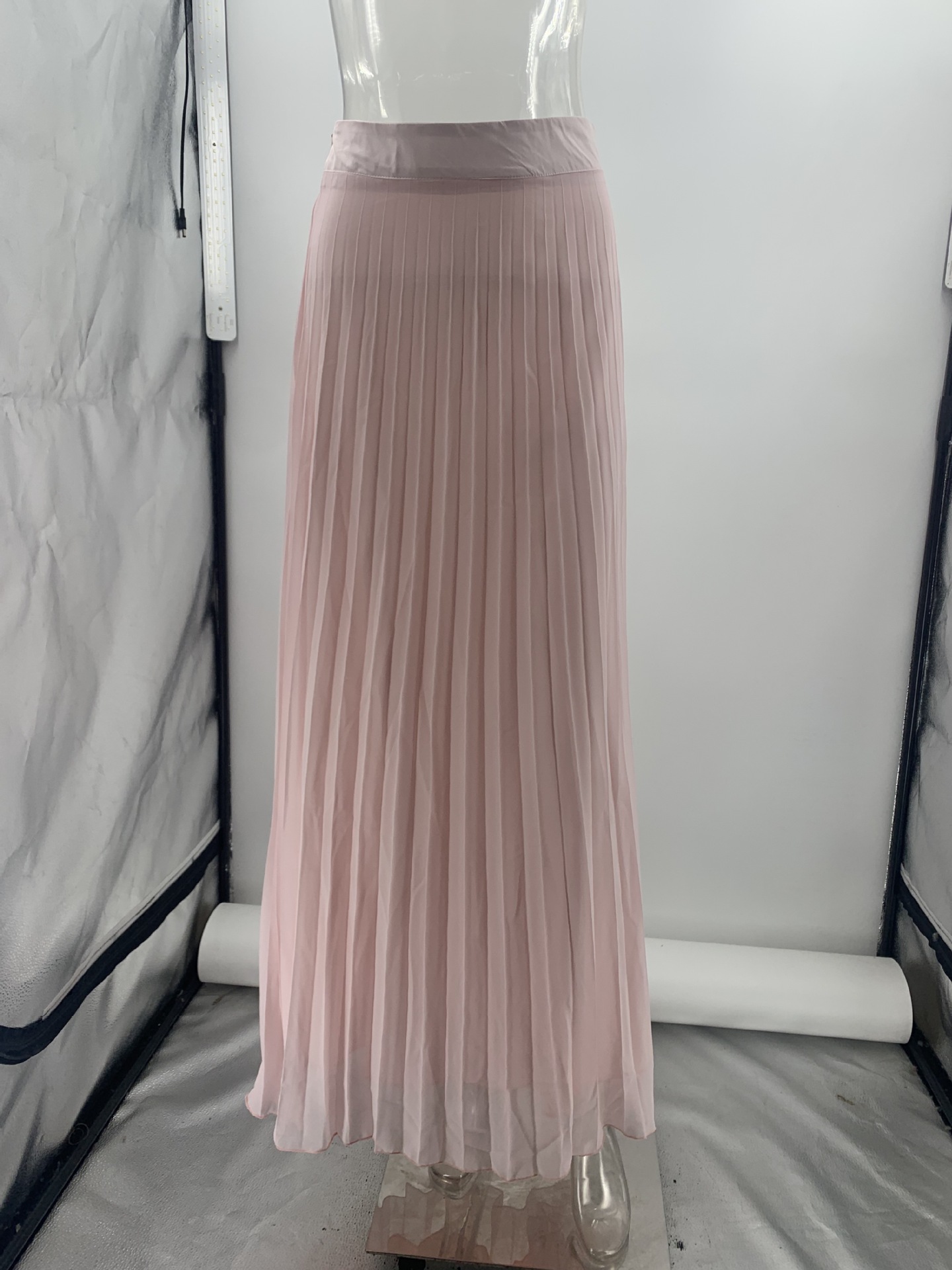 Elegant Style Holiday Date Tea Party Women's Elegant Solid Color Polyester Skirt Co-ord Set Skirt Sets