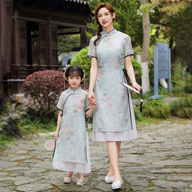 童汉服;童套装;校服定制