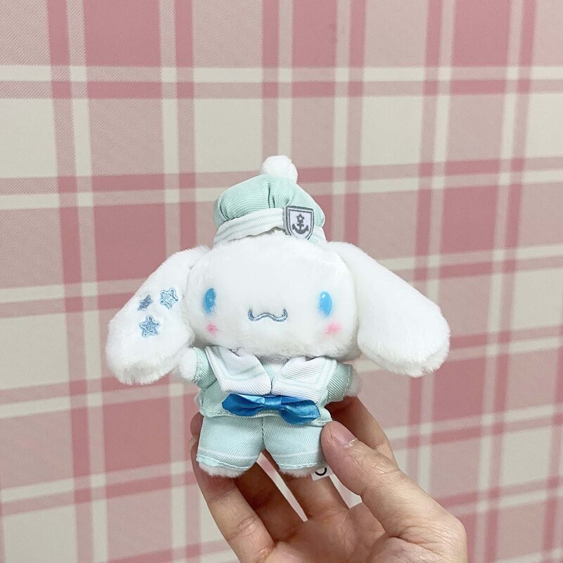 可爱海军水手服kitty 美乐蒂库洛米毛绒玩偶挂件公仔挂饰生日礼物|undefined