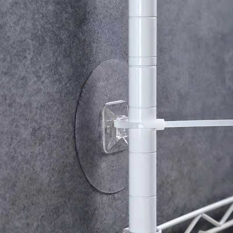 Paste-type Round Table and Chair anti-reverse sticker tie with female and female buckle plug thread finishing non-perforated kitchen bathroom seamless sticker