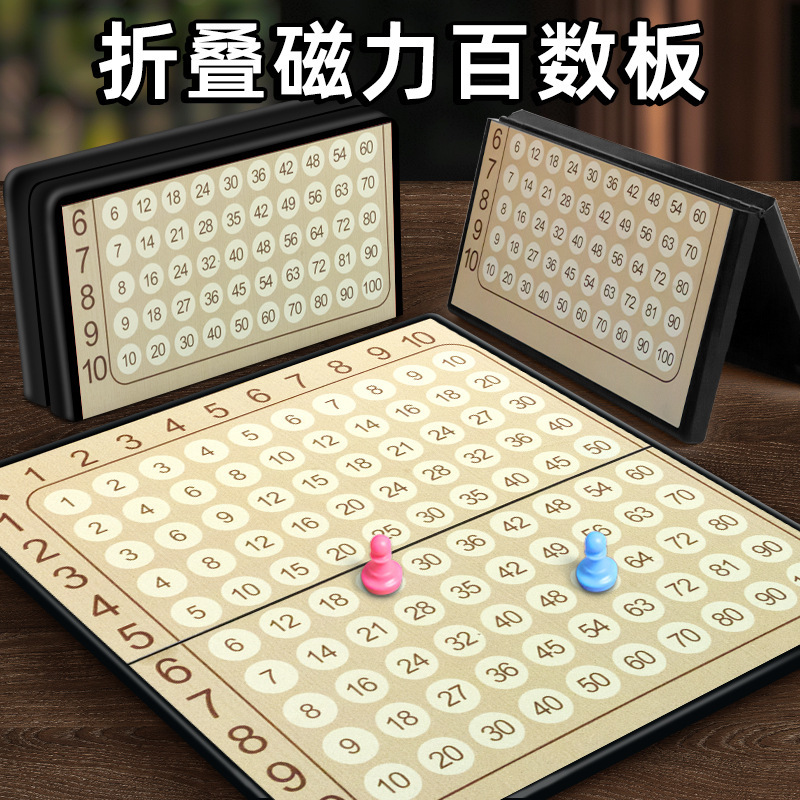 Multiplication Hundred Number Board Children's Mathematical Calculation Learning Board 99 Multiplication Formula Table Early Education Power 1 to 100 Enlightenment Artifact