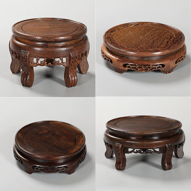 Чайник, рыбный аквариум, аквариум из красного дерева, основание из массива дерева