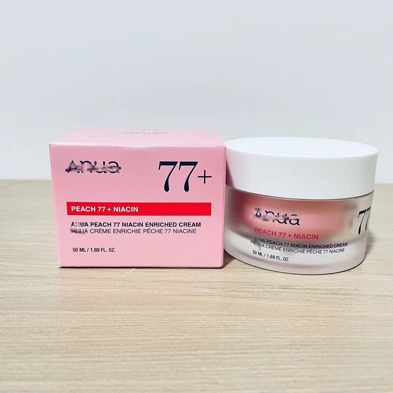 Anua ピーチ 77% ナイアシンアミド クリーム 50ml は、シミを薄くし、肌の色合いを明るくし、肌のバリアを修復します。|undefined