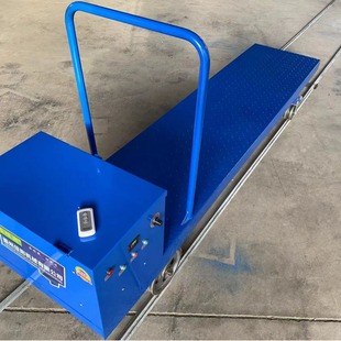 Vegetable greenhouse track picking truck electric track truck breeding shed track truck