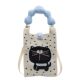 Fashion Versatile Mini Crossbody Phone Bag Women's Knitted Coin Purse Shoulder Handbag Cute Commuting Going Out Shopping