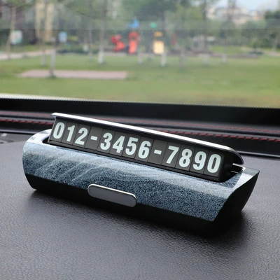 Nömrəli dayanma kartı plate mobile phone plate - sapphire-star-1-pack