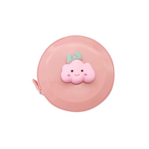 Cute Cartoon Automatic Retractable Tape Measure Student Convenient Round Measurement Wholesale Mini Measurement Multifunctional Tape Measure