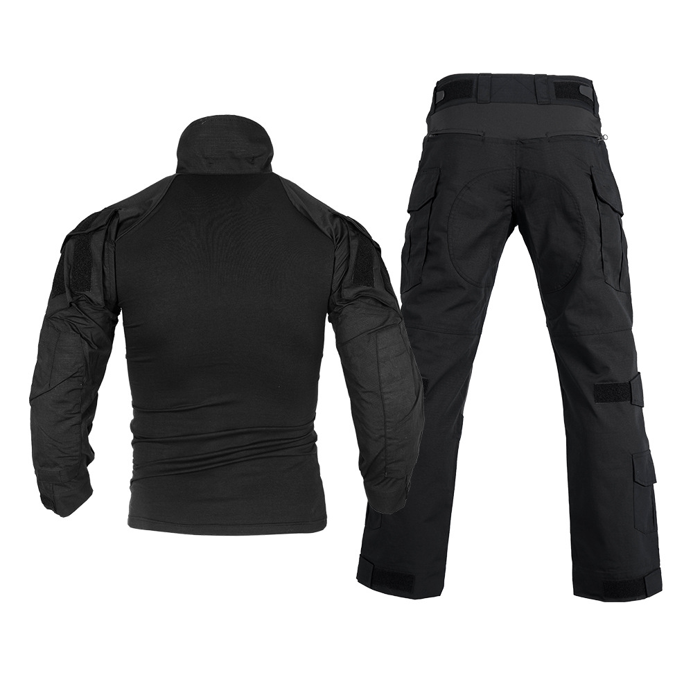 Men's Clothing Breathable Elastic Wear Resistant Outdoor Tactical Frog Suit Set - Breathable Stretch Camouflage Uniform For Outdoor Training & Combat_voghion.com