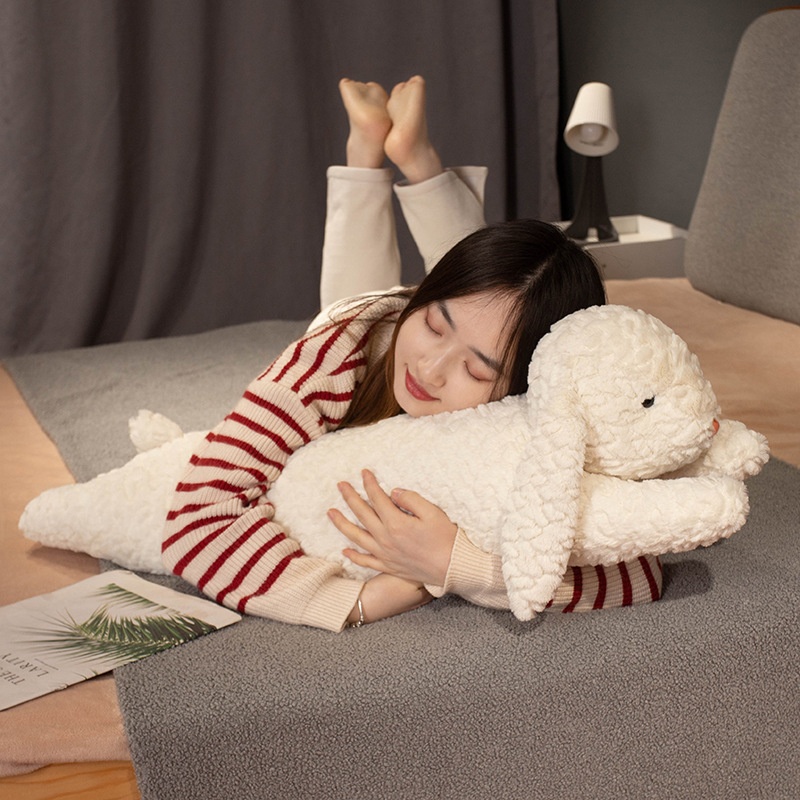 원통형 긴 쿠션 여학생 잠자기 전용 측면 잠 클립 다리 신기 베개 침대 쿠션