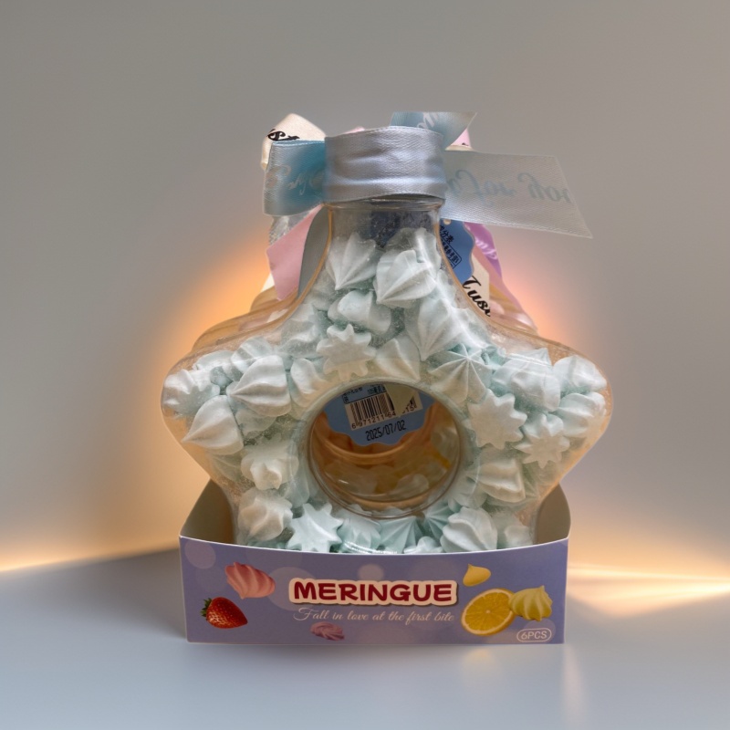 大五角星许愿瓶许愿星瓶幸运星瓶装酥糖小学生创意漂流瓶批发摆件