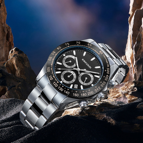 Cross-border Kingston brand watch multi-functional sports watch new waterproof men's watch wholesale quartz watch