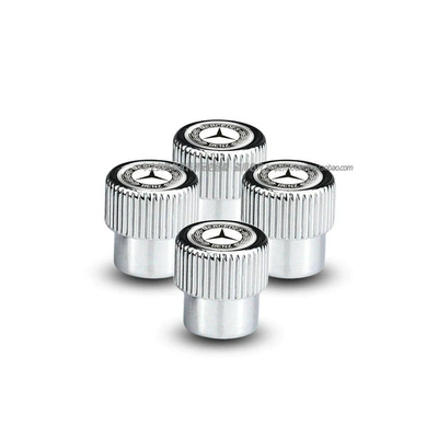 Model 1 and 3 | valve - gear-model-white-background-wheat-ears-mercedes-benz-silver-4-pieces