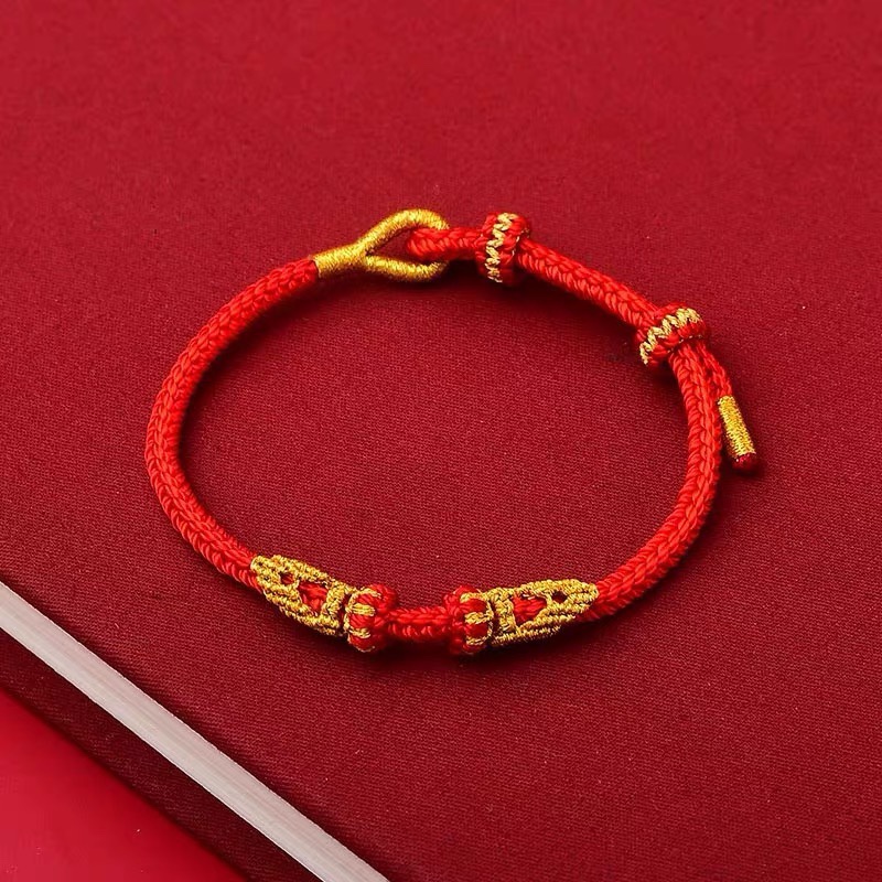Wenchang Qihui Examination Postgraduate Entrance Examination Landing Hand Rope High School Entrance Examination Good Luck Lucky Koi Red Rope Hand Small Gift for Boys and Girls