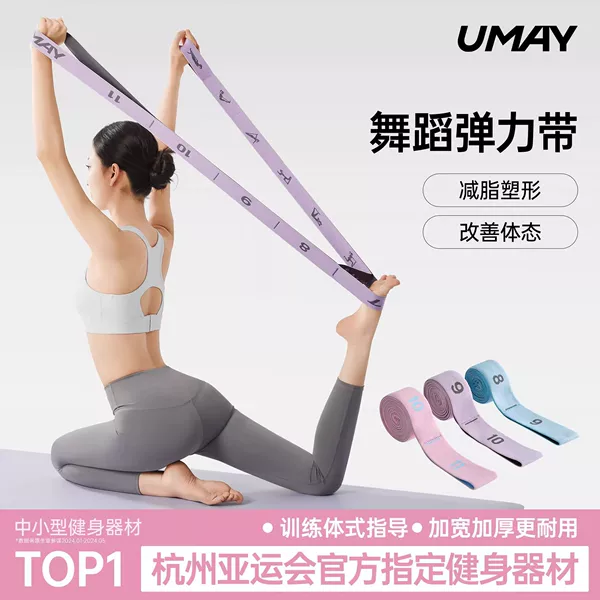 Yoga Resistance Bands, Resistance Bands for Strength Training, Digital Segmented Resistance Bands for Fitness, Back Exercises, Pilates, and Dance