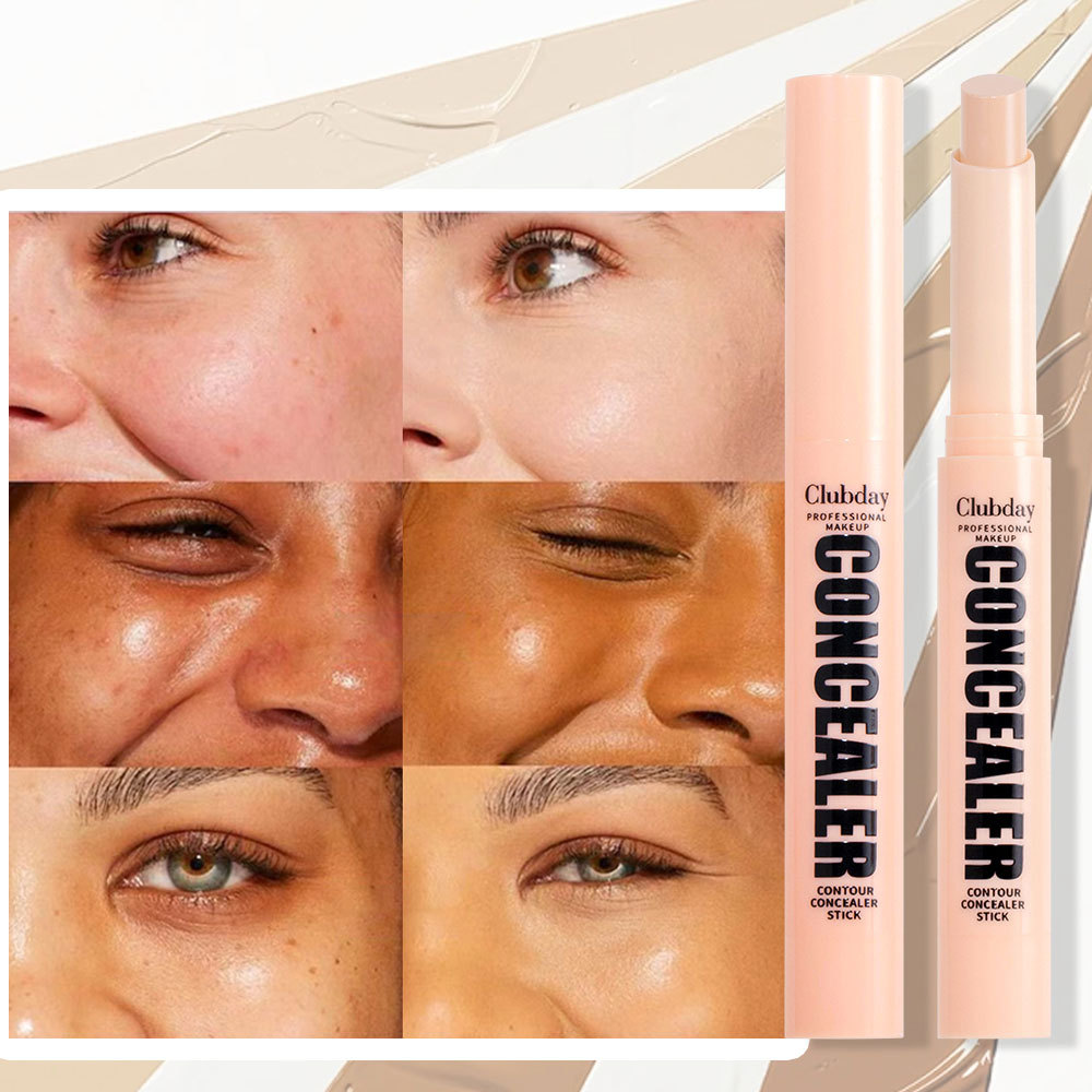 Clubday Cross-border Facial and Body bestseller Contour Shadow Concealer Pen, Natural three-dimensional matte Waterproof Concealer stick undefined