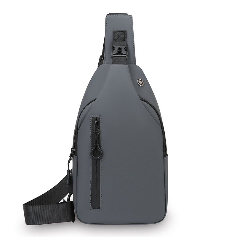 Gran capacidad al aire libre simple mochila transfronteriza nueva bolsa de hombro para hombres multifuncional bolsa de pecho de viaje USB