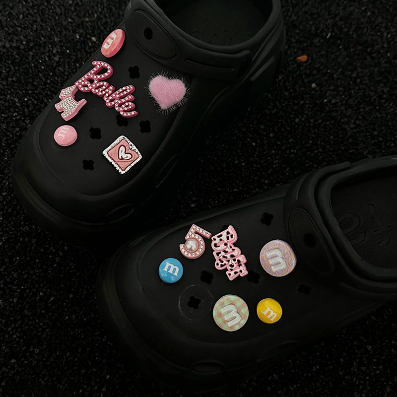 洞靴アクセサリー女性装飾diy靴ボタン智必星靴花靴飾りセットバックルネット赤高級感靴花