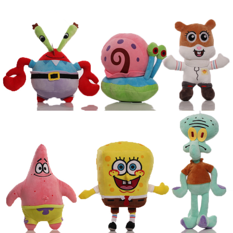 Qoo10] スポンジボブぬいぐるみ パトリック・クラ