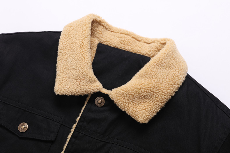 Men's Fleece-lined Workwear Jacket Casual Spring Autumn Blazer_voghion.com