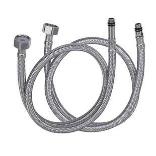 Stainless steel woven hose basin washing basin hot and cold water inlet hose water heater toilet stainless steel water inlet hose