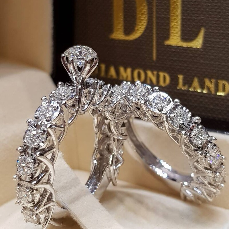 三杰 TEMU人気商品 ラウンドカットダイヤモンド婚約指輪 女性向け 欧米向け越境専用指輪卸売|undefined