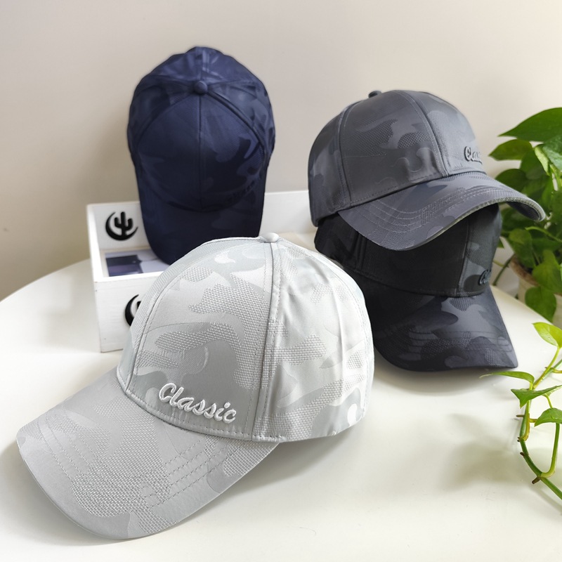 Gran circunferencia de la cabeza sombrero hombres 60-65 más tamaño gorra de béisbol de camuflaje de las mujeres de gran tamaño que adelgaza gorra de pico de moda de una pieza de entrega