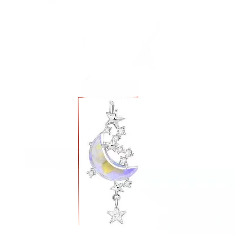 Серебрение, подвеска, цепочка для ключей/сумки, коллекция 2023 года, стиль легкой роскоши, простой и элегантный дизайн