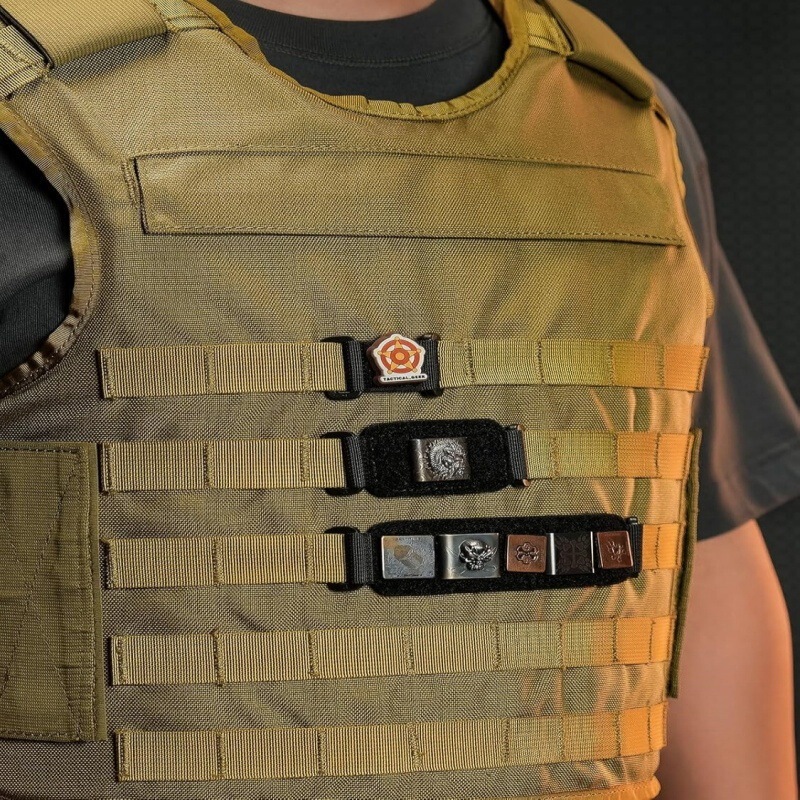 Cross-Border Tactical Backpack Protective Gear Hook and Loop Tactical Patch Double-Sided Magic Tape Laser Cut Micro-Stamp Base Storage