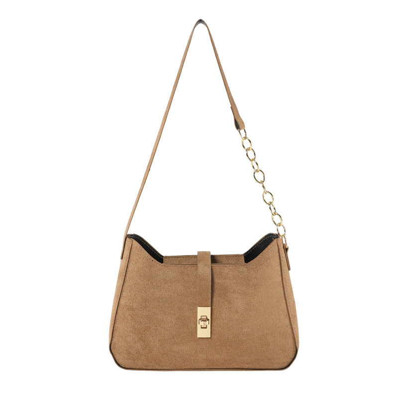 Bolso de nicho coreano para mujeres 2024 nuevo estilo de alta sensación bolso de brazo portátil personalidad bolso de hombro de moda