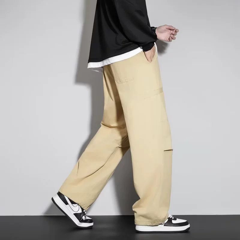 Tide, summer thin retro trousers, American style, oversize