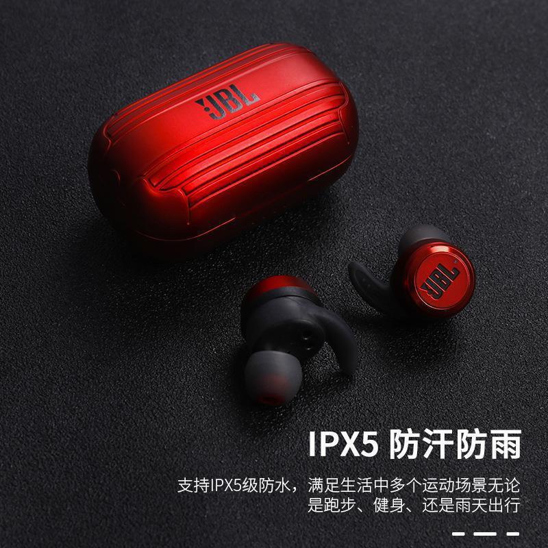 Jbl T280 Tws True Wireless Bluetooth Headset Waterproof and Sweatproof Sports Headset Wireless In-Ear Earplugs Suitable for