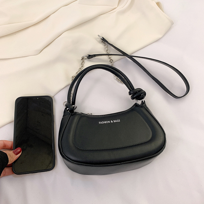 Foreign trade retro hard shell chain bag cross-border new printed letter handbag trendy fashion women's shoulder crossbody bag_voghion.com