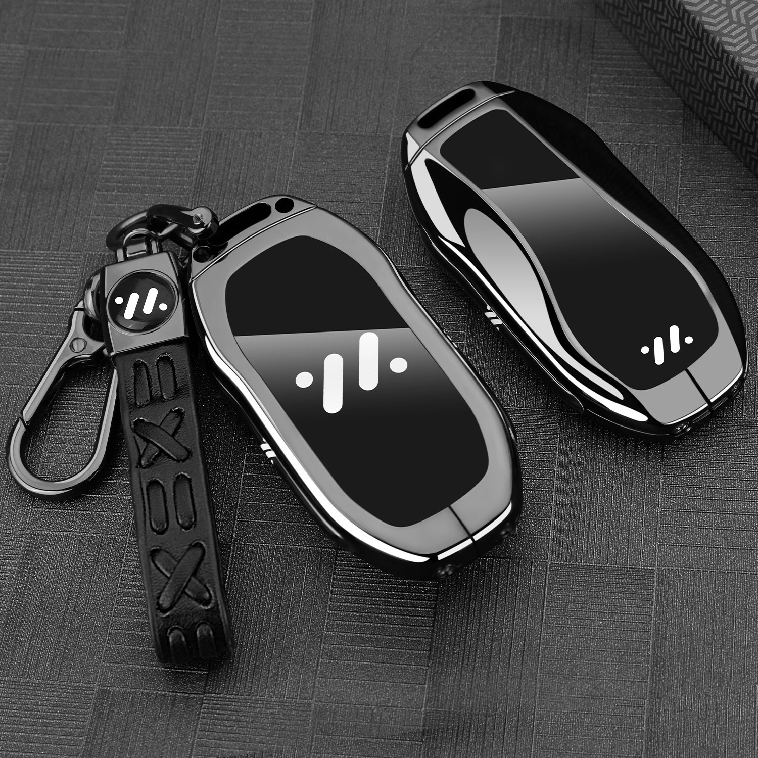 2025 Zhiji Ls7 Key Cover Zhiji New L7 Angel Wheel Version Remote Control Modified Key Case Buckle for Men and Women