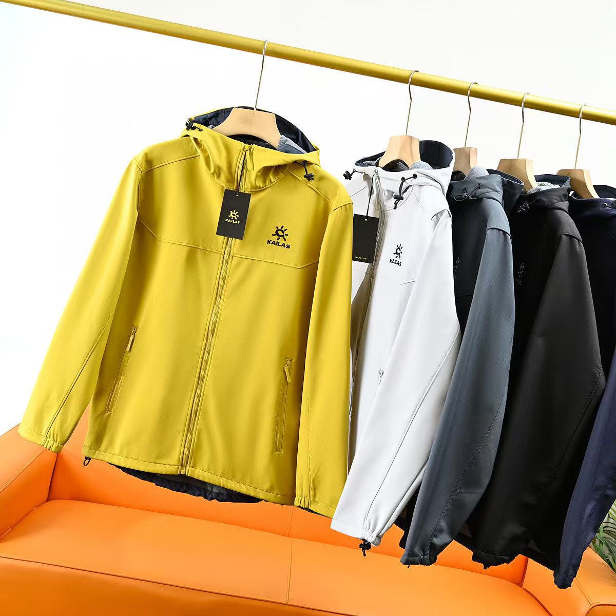 Veste à capuche softshell kailas unisexe mode outdoor casual_voghion.com