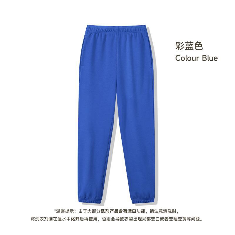 Pantalones de chándal con cordón de primavera y otoño Pantalones deportivos atados al tobillo para hombres pareja pantalones rosados para hombres y mujeres pantalones casuales sueltos logotipo impreso