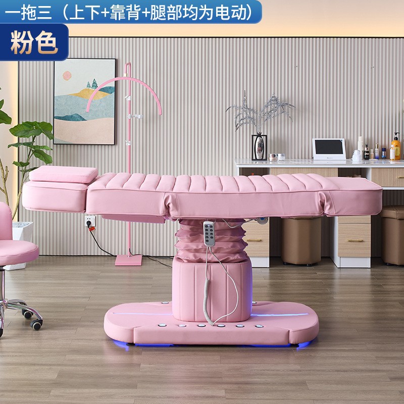 Cama de belleza eléctrica, cama de gestión de la piel elevadora, cama facial especial para salón de belleza, cama de masaje spa, cama de fisioterapia, cama de microterapia image 7