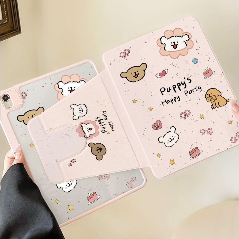 Suitable for 2025 New Model iPad 11 Air 7 Protective Case, Transparent Pro 11 Case with Pen Slot, Apple Mini 6 Tablet Case