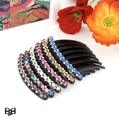 Classic minimalist hair accessories, bangs comb, roller hairpin, crystal hair clip, retro hair comb, hair accessories, Korean style