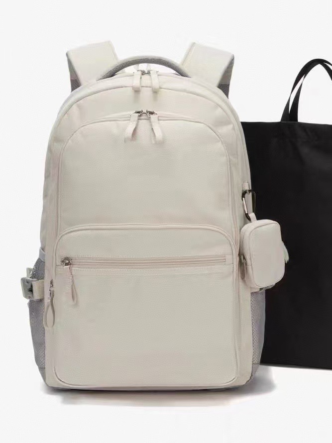 高品質韓国製ノートパソコン対応リュックサック、大学生向け大容量デイリーユーススポーツ学生用30Lリュック