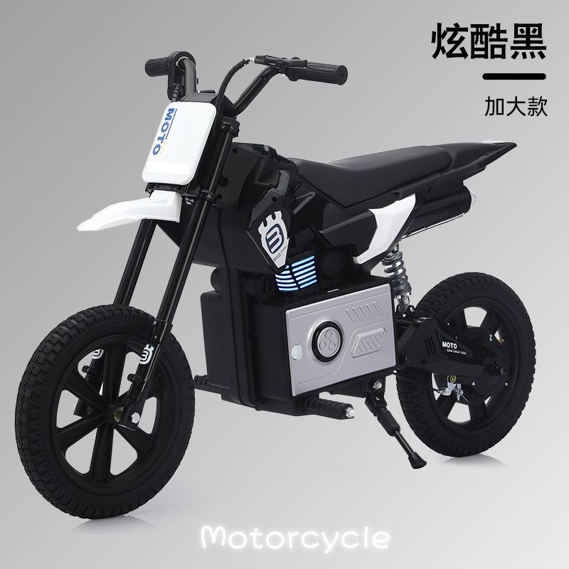 Pequeño cool negro + 24v5 + neumáticos + asiento de cuero