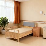 康养机构养老院护理院用床批发木包围敬老院适老化家用护理老人床