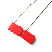 一次性钢丝铅封RFID集装箱扎带 物流货柜封签锁扣超高频电子标签