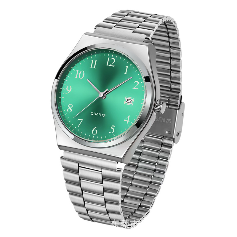 Comercio electrónico comercio exterior simple reloj digital de moda casual reloj de moda de cuarzo reloj de pareja de acero reloj de mujer