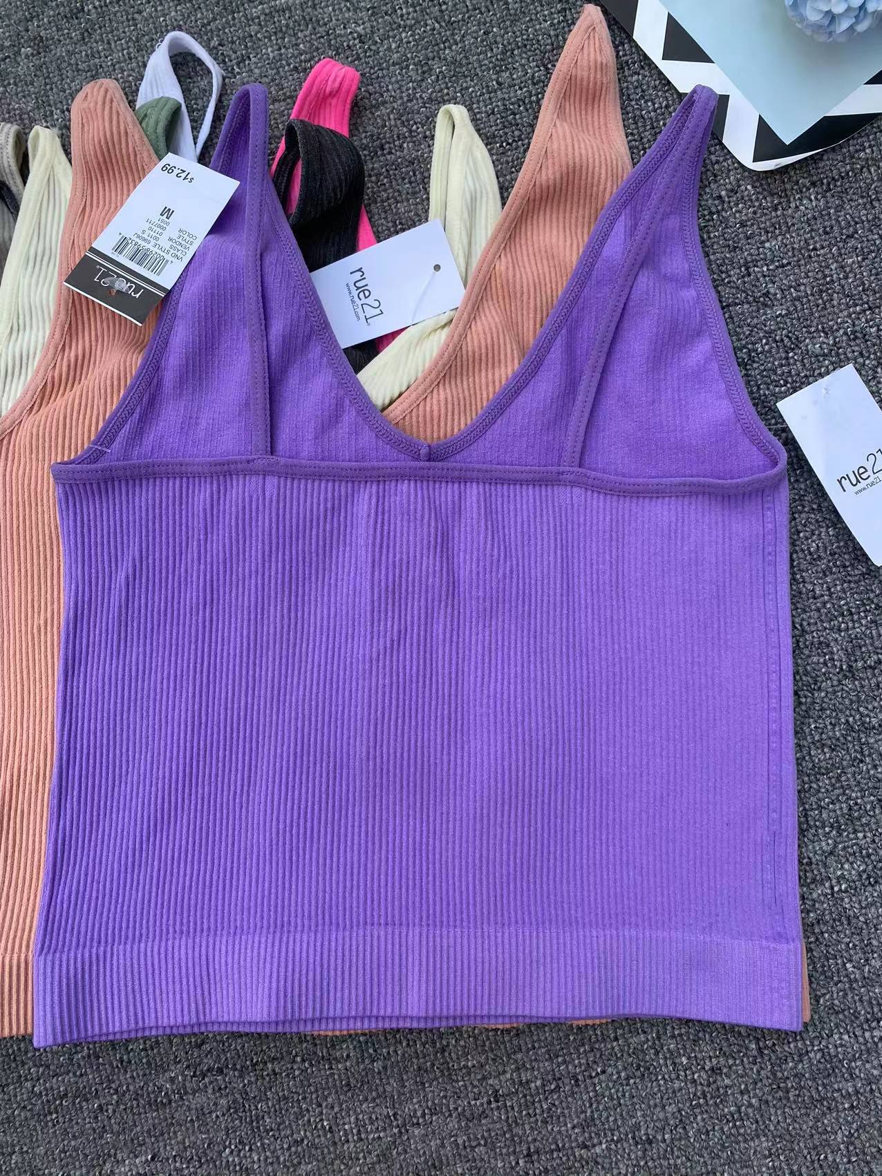 Exportación nuevo chaleco sin costuras de gran tamaño elástico cómodo ropa exterior superior al por mayor