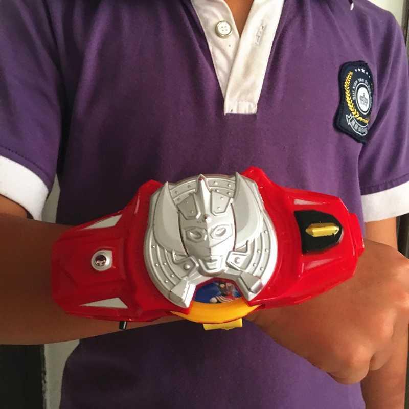 ギャラクシーヴィクターウルトラブレスレットトランスフォーマー腕時計子供用音と光ブレスレットコーラーボーイおもちゃ男の子|undefined