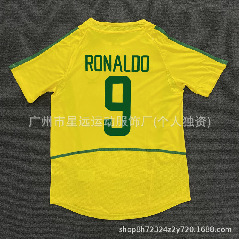 批发retro2006巴西英格兰贝克汉姆阿根廷复古球衣世界杯足球服T恤|undefined