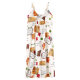 [Antibacterial Xinjiang Cotton] Summer Women with Chest Pad Class A Pure Cotton Sling Sleeveless Nightgown Casual Home Clothes